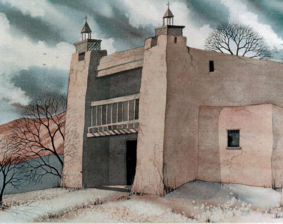 Las Trampas by Colorado Artist Karen Heber