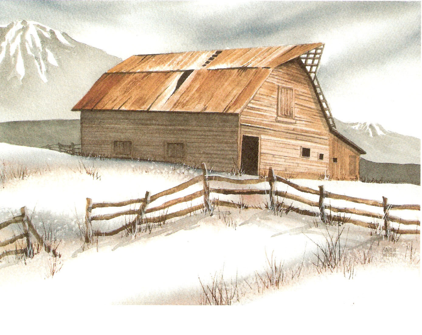 Colorado<br>Watercolor<br/>Artist